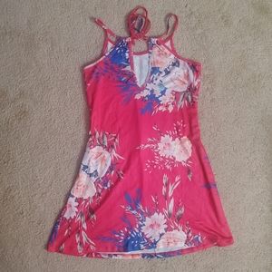 Floral Mini Summer Dress (Small)